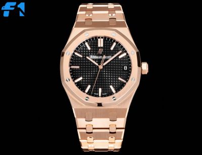 F1 Factory Audemars Piguet Royal Oak 15500 Rose gold steel case diameter 41mm Watch